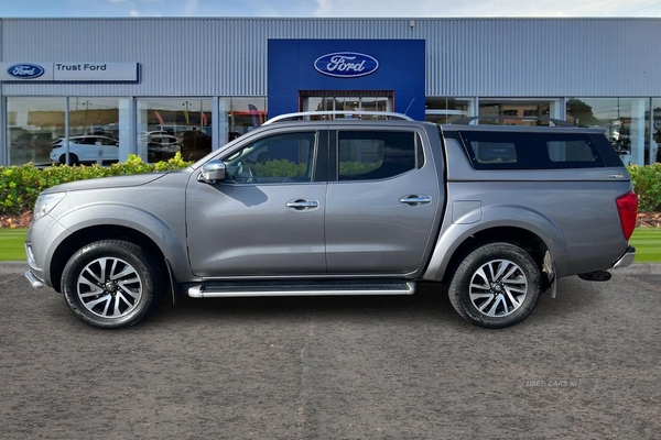 Nissan Navara Tekna AUTO 2.3dCi 190 4WD Double Cab Pick Up, CANOPY TOP, TOW BAR, REAR VIEW CAMERA in Antrim