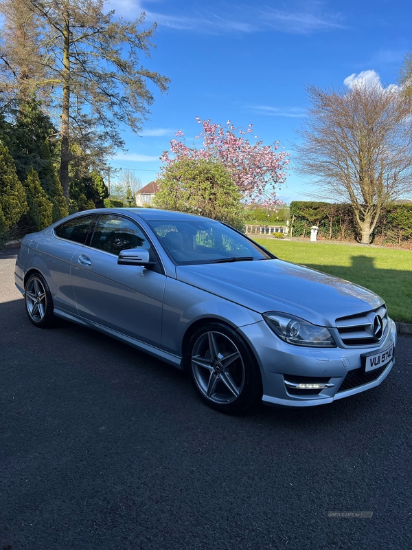 Mercedes C-Class C220 CDI BlueEFFICIENCY AMG Sport 2dr Auto in Derry / Londonderry