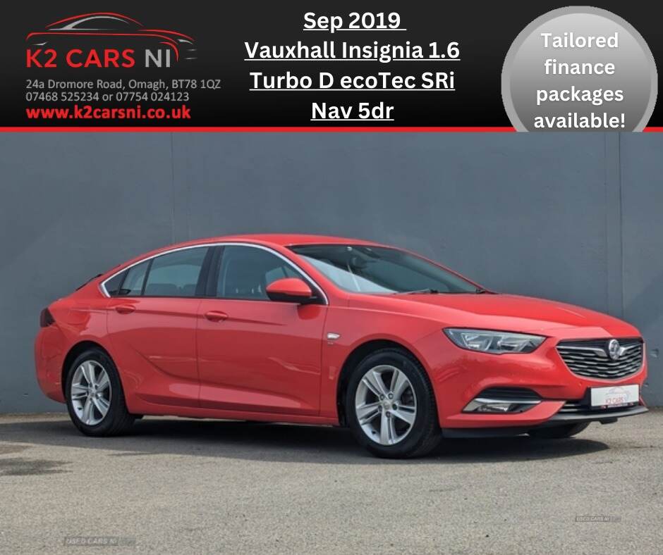 Vauxhall Insignia DIESEL GRAND SPORT in Tyrone