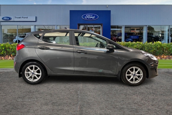 Ford Fiesta 1.1 Zetec 5dr- Reversing Camera, Speed Limiter, Apple Car Play, Voice Control, Lane Assist, Bluetooth, Start Stop, Eco Mode in Antrim
