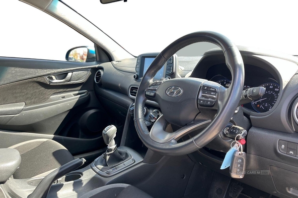 Hyundai Kona 1.0T GDi Play Edition 5dr- Cruise Control, Reversing Sensors & Camera, Voice Control, Lane Assist, Start Stop in Antrim