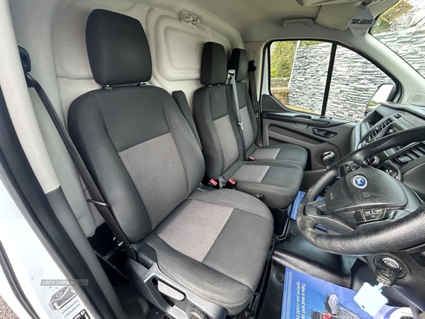 Ford Transit Custom 2.0 300 BASE P/V L1 H1 5d 104 BHP BULKHEAD, PLYLINED, ECO MODE in Tyrone