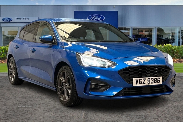 Ford Focus 1.0 EcoBoost Hybrid mHEV 155 ST-Line Edition 5dr- Front & Rear Parking Sensors, Apple Car Play, Bluetooth, Lane Assist, Cruise Control, Speed Limiter in Antrim