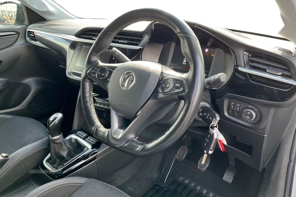 Vauxhall Corsa 1.2 Elite Edition 5dr - APPLE CARPAY & ANDROID AUTO, HEATED FRONT SEATS & STEERING WHEEL, CRUISE CONTROL, PARKING SENSORS and REVERSING CAMERA in Antrim