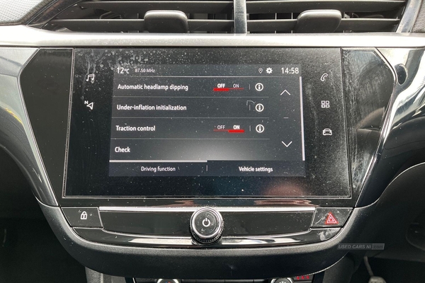 Vauxhall Corsa 1.2 Elite Edition 5dr - CRUISE CONTROL, HEATED SEATS & STEERING WHEEL, FRONT&REAR PARKING SENSORS with CAMERAS, APPLE CARPLAY and more in Antrim
