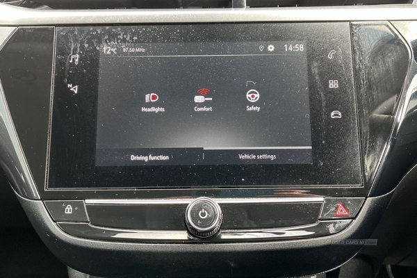 Vauxhall Corsa 1.2 Elite Edition 5dr - CRUISE CONTROL, HEATED SEATS & STEERING WHEEL, FRONT&REAR PARKING SENSORS with CAMERAS, APPLE CARPLAY and more in Antrim