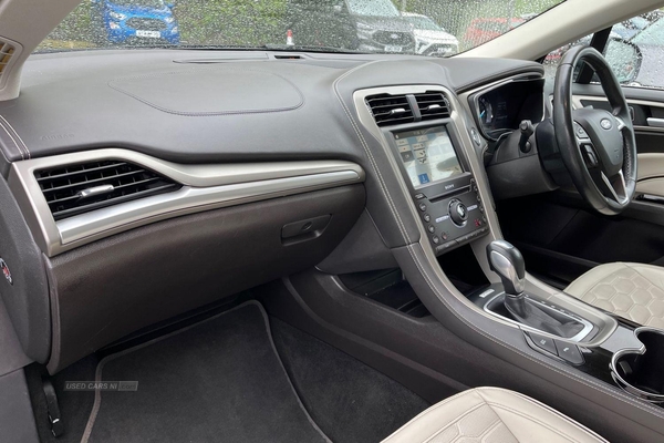 Ford Mondeo 2.0 Hybrid Vignale 4dr Auto - PREMIUM LEATHER UPHOLSTERY, HEATED FRONT SEATS, REAR CAMERA, KEYLESS GO, DRIVERS SEATS MEMORY FUNCTION and more in Antrim