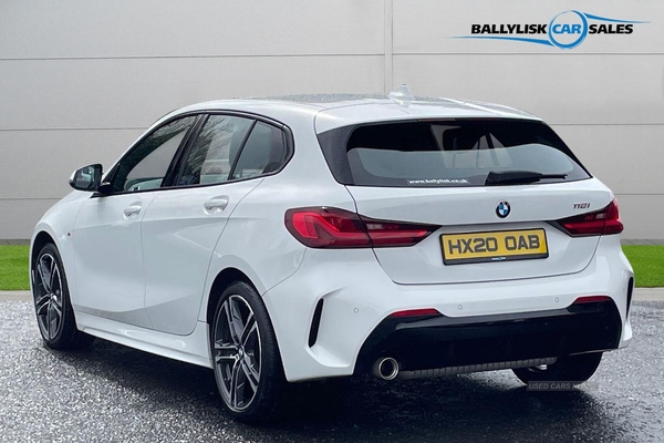 BMW 1 Series 118I M SPORT IN WHITE WITH ONLY 22K in Armagh