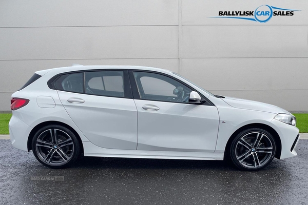 BMW 1 Series 118I M SPORT IN WHITE WITH ONLY 22K in Armagh