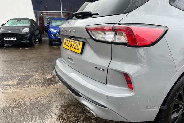 Ford Kuga GRAPHITE TECH EDITION- Front & Rear Parking Sensors & Camera, Heated Electric Front Seats & Wheel Panoramic Sun Roof, Electric Parking Brake, Sat Nav in Antrim