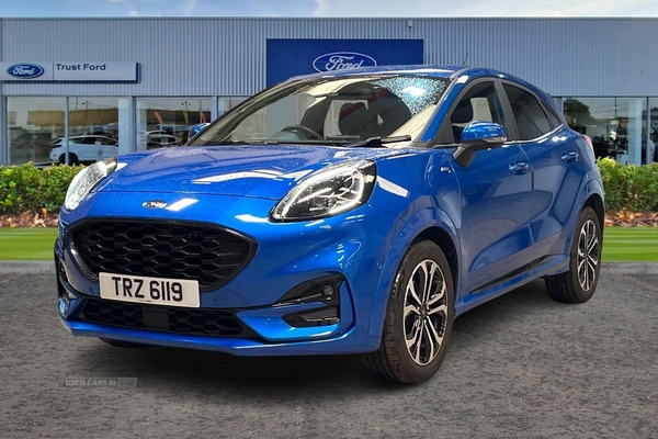 Ford Puma 1.0 EcoBoost Hybrid mHEV ST-Line 5dr- Front & Rear Parking Sensors & Camera, Park Assistance, Apple Car Play, Cruise Control, Speed Limiter in Antrim