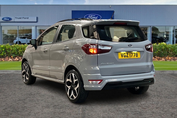 Ford EcoSport 1.0 EcoBoost 125 ST-Line 5dr- Reversing Sensors & Camera, Heated Front Seats & Wheel, Cruise Control, Speed Limiter, Voice Control, Apple Car Play in Antrim