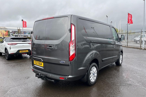 Ford Transit Custom 300 Limited L1 SWB FWD 2.0 EcoBlue 130ps Low Roof, CRUISE CONTROL, HEATED FRONT SEATS, FRONT & REAR PARKING SENSORS, PLAY LINED in Antrim