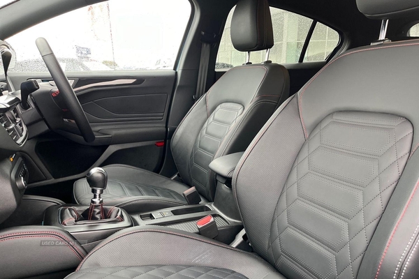 Ford Focus ST-LINE X EDITION MHEV 5dr **TrustFord Demonstrator** DOOR EDGE GUARDS, HEAT FRONT SEATS & STEERING WHEEL, CRUISE CONTROL, DIGITAL CLUSTER in Antrim