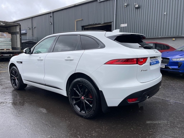 Jaguar F-Pace 2.0D R-SPORT AUTO AWD 5d 238 BHP ONLY 55188 MILES FULL JAG S/HISTORY in Antrim