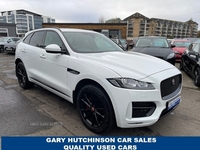 Jaguar F-Pace 2.0D R-SPORT AUTO AWD 5d 238 BHP ONLY 55188 MILES FULL JAG S/HISTORY in Antrim