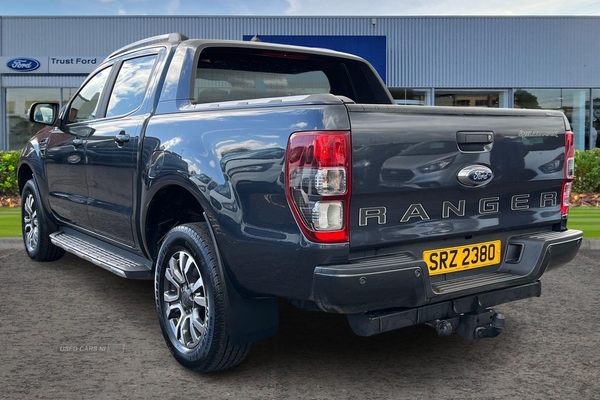 Ford Ranger Wildtrak AUTO 2.0 EcoBlue 213ps 4x4 Double Cab Pick Up, REAR VIEW CAMERA, HEATED FRONT SEATS, KEYLESS GO, POWER ADJUSTABLE DRIVERS SEAT, SAT NAV in Antrim