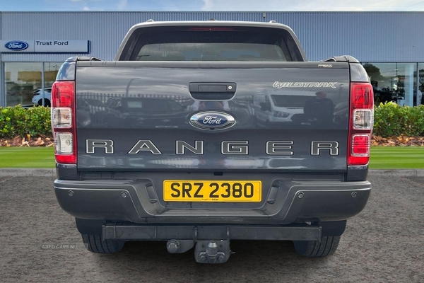 Ford Ranger Wildtrak AUTO 2.0 EcoBlue 213ps 4x4 Double Cab Pick Up, REAR VIEW CAMERA, HEATED FRONT SEATS, KEYLESS GO, POWER ADJUSTABLE DRIVERS SEAT, SAT NAV in Antrim