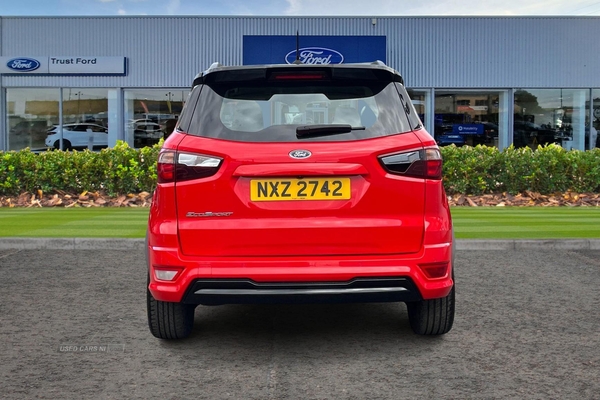 Ford EcoSport 1.0 EcoBoost 125 ST-Line 5dr Auto, Apple Car Play, Android Auto, Parking Sensors & Reverse Camera, Sat Nav, Multimedia Screen in Derry / Londonderry