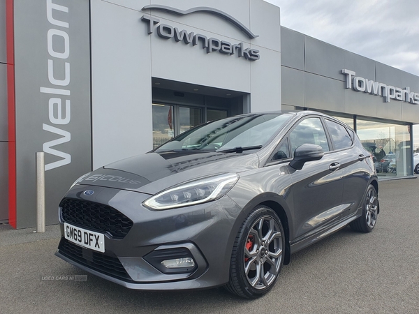 Ford Fiesta ST-LINE ONLY 28 K APPLE CAR PLAY BLUETOOTH PRIVACY GLASS in Antrim