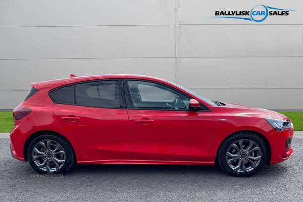 Ford Focus ST-LINE 1.0 125 IN RACE RED WITH ONLY 13K + PARKING PACK in Armagh