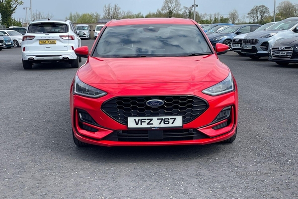 Ford Focus ST-LINE 1.0 125 IN RACE RED WITH ONLY 13K + PARKING PACK in Armagh