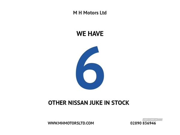 Nissan Juke 1.5 TEKNA DCI 5d 110 BHP ONLY 59,685 MILES ! in Antrim