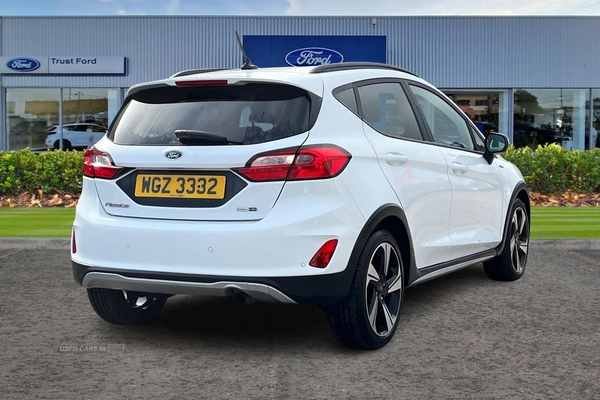 Ford Fiesta 1.0 EcoBoost Hybrid mHEV 125 Active 5dr- Reversing Sensors, Heated Front Seats & Wheel, Driver Assistance, Apple Car Play, Cruise Control in Antrim