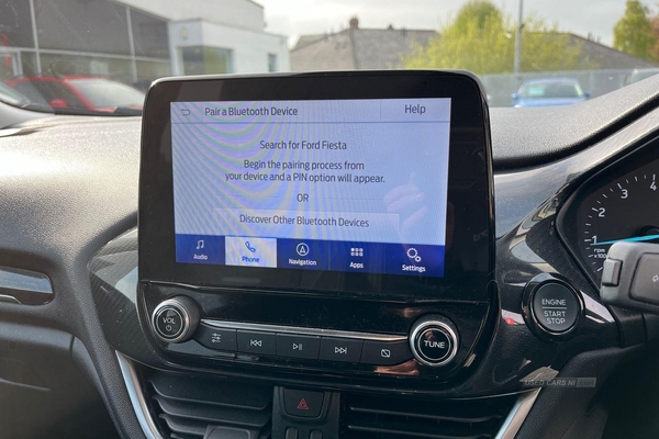 Ford Fiesta 1.0 EcoBoost Hybrid mHEV 125 Active 5dr- Reversing Sensors, Heated Front Seats & Wheel, Driver Assistance, Apple Car Play, Cruise Control in Antrim