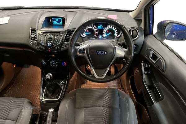 Ford Fiesta 1.25 82 Zetec 5dr- Reversing Sensors, CD-Player, Voice Control, Bluetooth, Electric Front Windows, ECO Mode, USB Port in Antrim