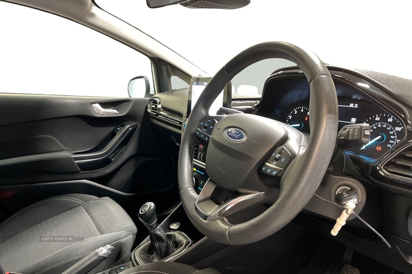 Ford Fiesta 1.1 Zetec 5dr- Touch Screen, Speed Limiter, Lane Assist, Voice Control, Bluetooth, Lane Assist, Bluetooth, Start Stop, Sat Nav, Drive Modes in Antrim