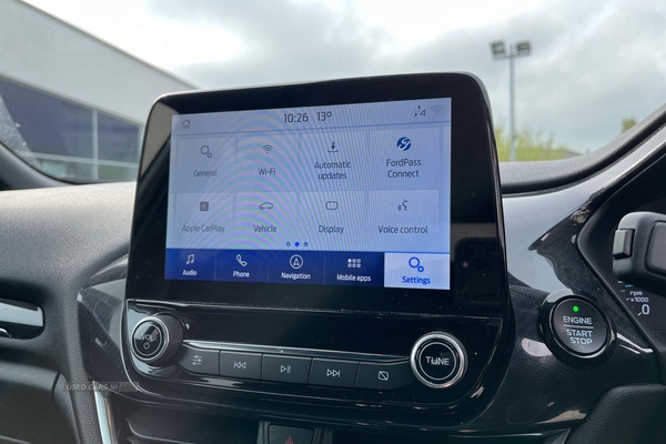 Ford Fiesta 1.0 EcoBoost Hybrid mHEV 125 ST-Line Edition 5dr- Reversing Sensors, Sat Nav, Bluetooth, Apple Car Play, Cruise Control, Speed Limiter, Voice Control in Antrim