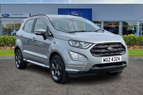 Ford EcoSport 1.0 EcoBoost 125 ST-Line 5dr - HEATED SEATS & STEERING WHEEL, CRUISE CONTROL, REAR CAM with SENSORS, PRE-COLLISION ASSIST, SAT NAV and more in Antrim
