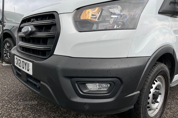 Ford Transit 350 Leader L3 H2 LWB Medium Roof FWD 2.0 EcoBlue 130ps - FRONT & REAR PARKING SENSORS, PLY LINED, BLUETOOTH, DRIVE MODE SELECTOR and more in Antrim