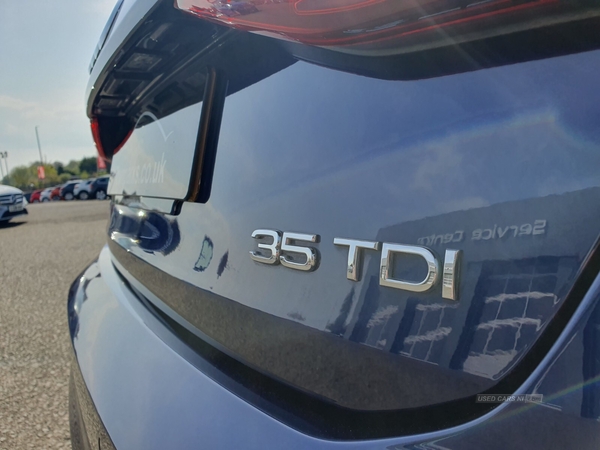 Audi A3 SPORTBACK 35 TDI S LINE FULL AUDI SERVICE HISTORY VIRTUAL COCKPIT PARKING SENSORS SAT NAV in Antrim