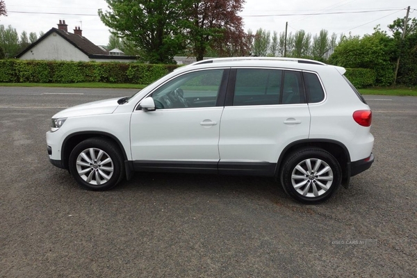 Volkswagen Tiguan 2.0 MATCH TDI BLUEMOTION TECHNOLOGY 4MOTION 5d 148 BHP FULL SERVICE HISTORY 7 STAMPS! in Antrim