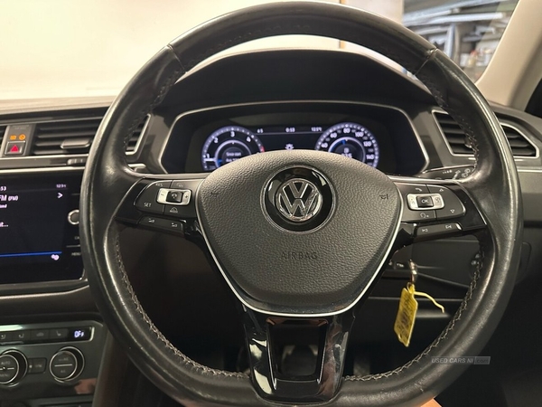 Volkswagen Tiguan 2.0 SEL TDI BMT 5d 148 BHP CRUISE CONTROL, BLUETOOTH in Down