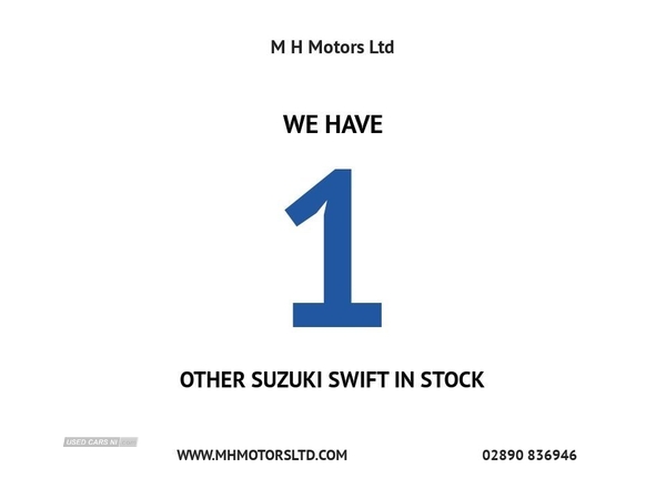 Suzuki Swift 1.2 SZ-L 5d 94 BHP FULL SERVICE HISTORY 5 X STAMPS in Antrim