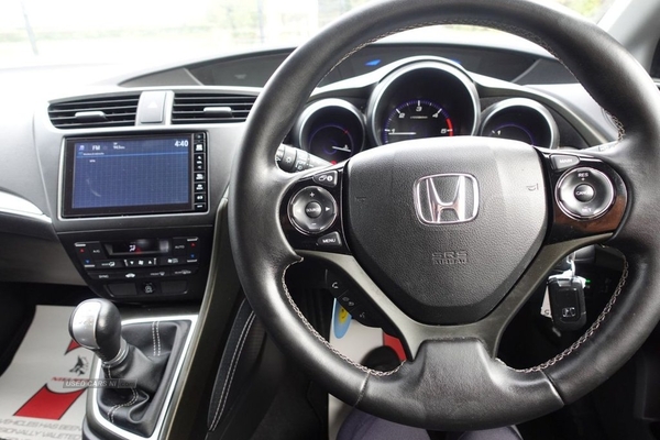 Honda Civic 1.6 I-DTEC SE PLUS 5d 118 BHP FULL SERVICE HISTORY 7 x STAMPS! in Antrim