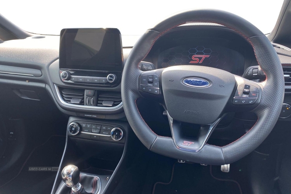 Ford Fiesta 1.5 EcoBoost ST-3 5dr**Matrix LED Lights, Adjustable Speed Limiter and Speed Assist, Rear Parking Sensors, Privacy Glass, Unique ST Grille & Bumper** in Antrim
