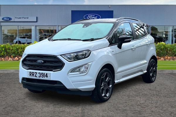 Ford EcoSport 1.0 EcoBoost 125 ST-Line 5dr - REVERSING CAM with SENSORS, APPLE CARPLAY, CRUISE CONTROL with SMART SPEED LIMITER, SAT NAV, RAIN SENSING WIPERS in Antrim