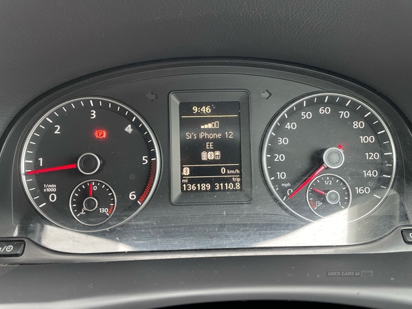 Volkswagen Touran 1.6 TDI 105 SE 5dr in Down