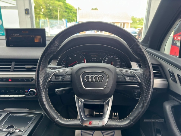 Audi Q7 3.0 TDI V6 S line Tiptronic quattro Euro 6 (s/s) 5dr in Tyrone