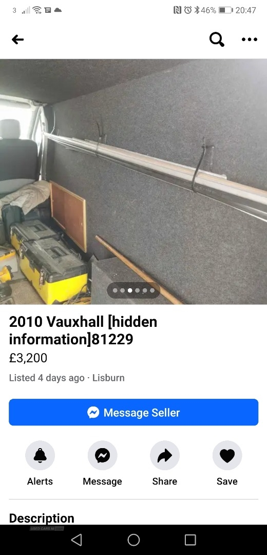 Vauxhall Vivaro 2.5CDTI [146PS] Van 2.9t in Antrim