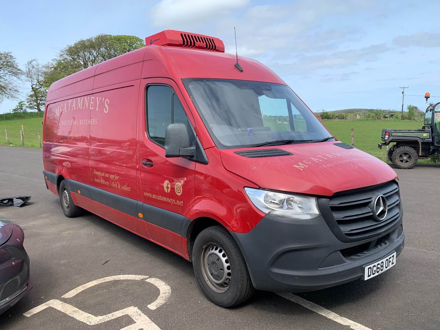Oct 2018 Mercedes 3.5t H2 Van