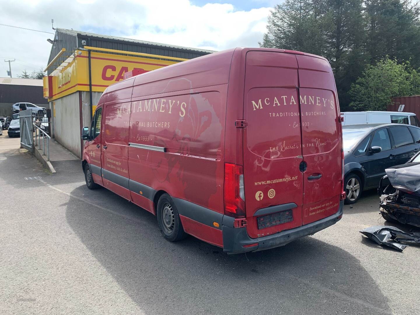 Oct 2018 Mercedes 3.5t H2 Van