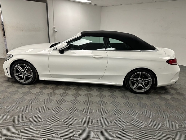 Mercedes-Benz C-Class 1.5 C 200 AMG LINE MHEV 2d 181 BHP HEATED LEATHER FRONT SEATS! in Down