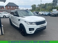 Land Rover Range Rover Sport 3.0 SDV6 AUTOBIOGRAPHY DYNAMIC 5d 288 BHP 12 MONTH' S WARRANTY, FULL LEATHER in Down