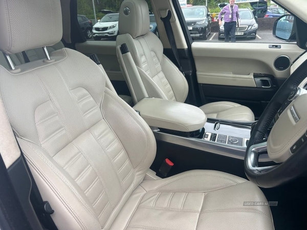 Land Rover Range Rover Sport 3.0 SDV6 AUTOBIOGRAPHY DYNAMIC 5d 288 BHP 12 MONTH' S WARRANTY, FULL LEATHER in Down