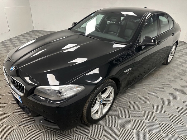 BMW 5 Series 2.0 520D M SPORT 4d 188 BHP Leather, Auto, Heated Seats in Down